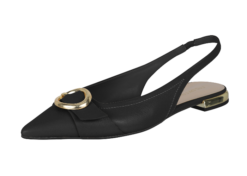 Black Sling Flat